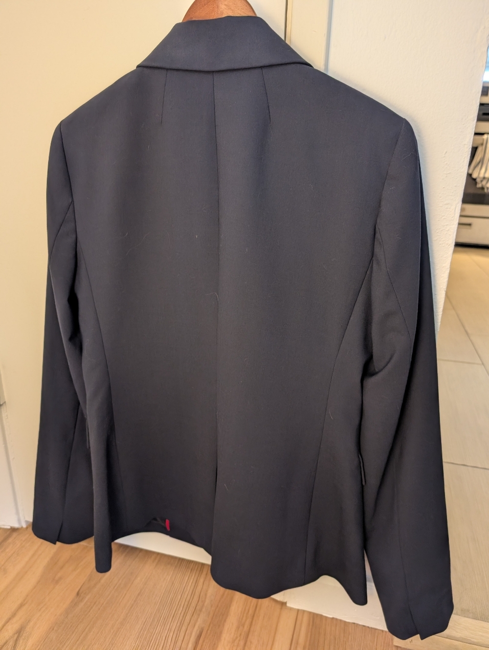 J. Crew Tall Slim Single-Button Blazer In Navy Everyday Wool, 6T (Tall) - Picture 7 of 11